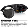 G-PLUS Headlights Assembly Fit Chevy Monte Carlo 2006-2007 /Fit Chevy Impala 2006-2013/Fit Chevy Impala Limited 2014-2016 Bumper Headlamps Clear Lens Black Housing Clear Reflector,faros delanteros
