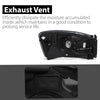 G-PLUS Headlights Assembly w/Bulbs Light Bar Left and Right Side Compatible with Dodge Ram 1500 2006-2008/Fit Dodge Ram 2500 3500 2006-2009 Smoke Lens Black Housing Clear Reflector