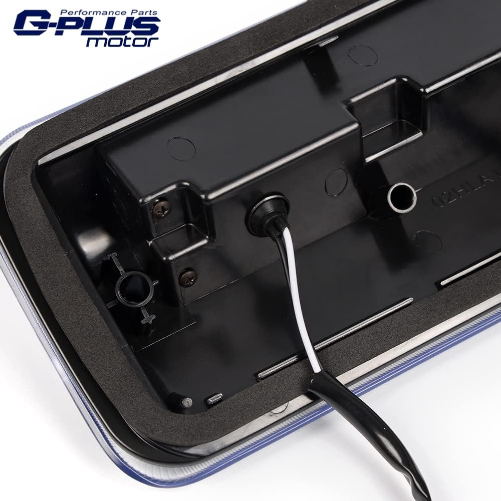 G-PLUS Rear LED Third Brake Light Compatible With Ford F150 2004-2008 3RD Cargo Led Tail Lamps Clear lens Chrome Housing