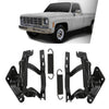 G-PLUS 1Set Hood Hinge & Sping Set Left and Right Compatible with Chevy GMC Truck 1973 1974 1975 1976 1977 1978 1979 1980 Suburban Blazer Jimmy