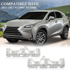 G-PLUS Front Bumper Bracket for Lexus NX200t NX300h 2015-2017 Front View