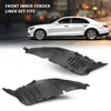 G-PLUS Front Inner Fender Liner Set Compatible with Benz 2007-2011 2216900730, 2216900830, 2216901730, MB1248143, MB1249143 Black