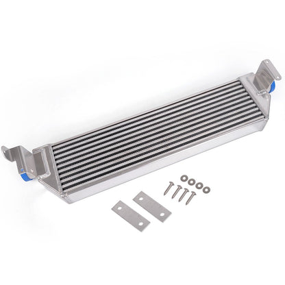 G-PLUS Twin Turbo Aluminum Performance Intercooler Upgrade Kit + Intercooler Pipe Kit Replacement For Home Use VW Golf R GTI MK7 2.0T