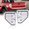 G-PLUS Tail Lights w/Bulb Compatible with Ford F150 2009-2014(Not Fit Ogriginal Model with LED Tail Lamp) White lens luces traseras, faros traseros Brake Lamps Left & RightAssembly