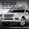 G-PLUS Front Bumper Cover Outer Left Molding Bottom Trim Compatible with Benz GL-Class W164 GL450 2010-2012 A1648858725 1648858725