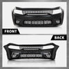 G-PLUS Front Rear Bumper Body Kit Compatible with Dodge Charger SRT Style 2015-2023 Widebody Full Bumper Replacement Assembly