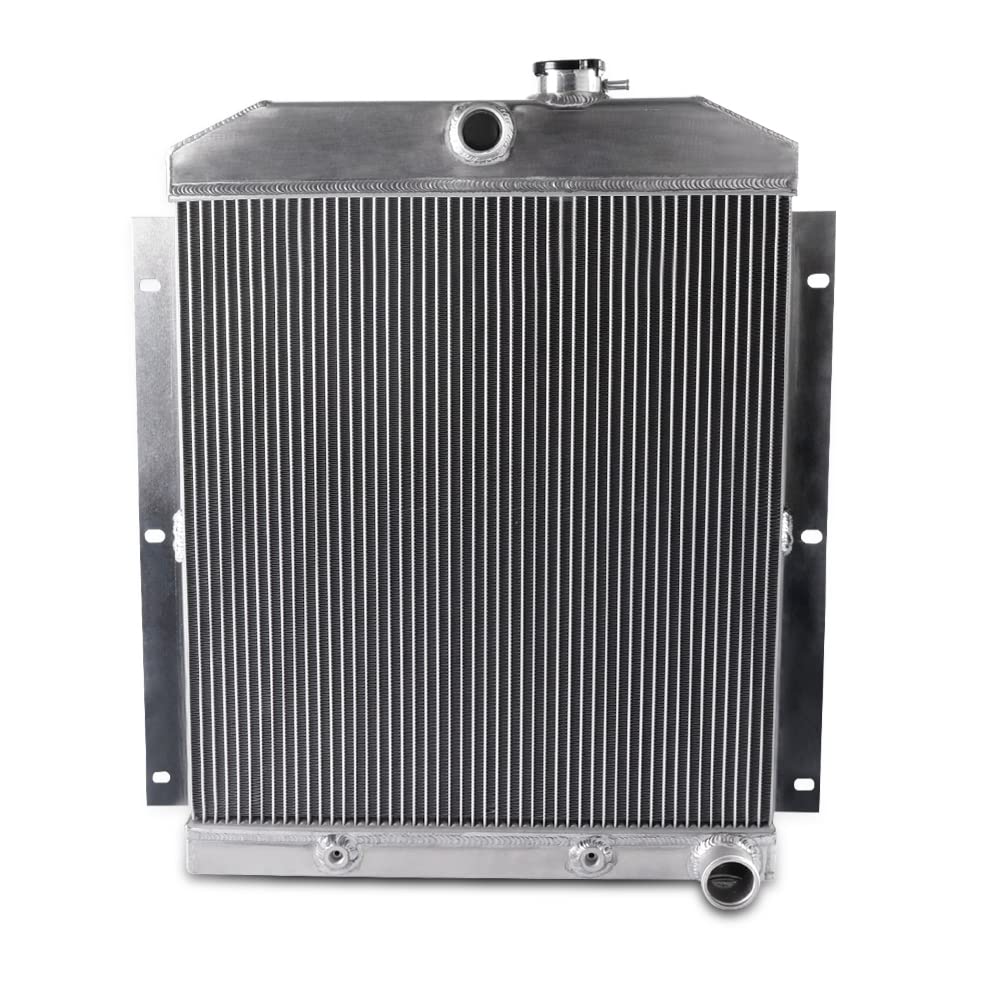 Full Racing Aluminum 2 Row Radiator Compatible For CHEVY 3100/3600/3800 TRUCK PICKUP V8 1947-1954