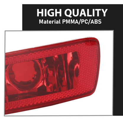 G-PLUS Fog Tail Brake Lights Compatible with Jeep Compass 2011-2016,Compatible with Jeep Grand Cherokee 2011-2021 (not fits Jeep Cherokee),Compatible with Dodge Journey 2012-2020 57010716AC