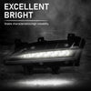 G-PLUS LED Front Fog Light Daytime Running Light Lamp Compatible with Lincoln MKC 2015-2018 EJ7Z13200D, FO2562100 Black Left Side