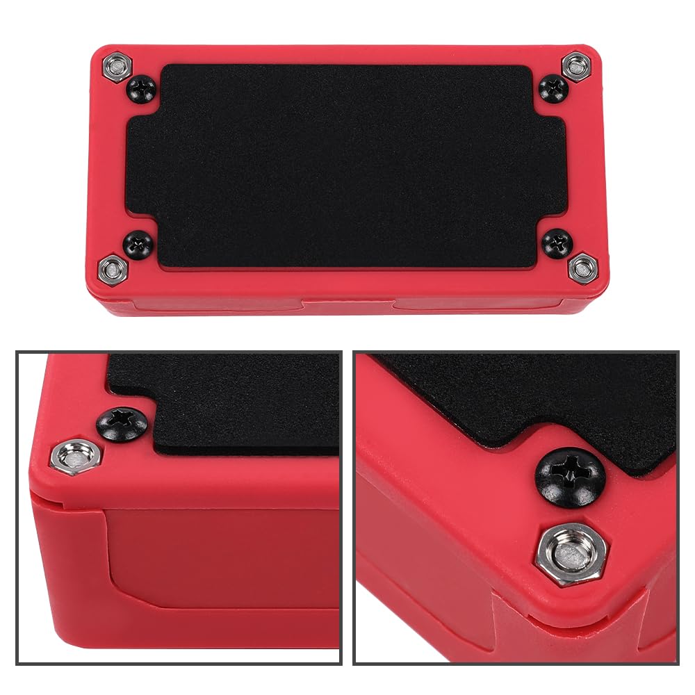 G-PLUS Nylon 30 Fiberglass Red Distribution Box 12 Terminal Ground Power Distribution Junction Block Kit 12V 100A