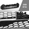G-PLUS Front Bumper Lower Grille Compatible with Toyota Camry SE 2025 53113-AQ020, 53113AQ020, 53113 AQ020 Gloss Black
