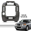 G-PLUS Dash Center Console Instrument Panel Lid Bezel Fit Nissan Armada SE LE SE Off-Road 2005-2006/ Pathfinder Armada SE LE 2004/ Titan SE LE XE 2004-2015 w/o Center Speaker, w/Cigarette Lighter