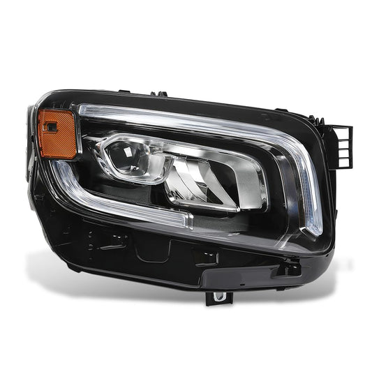 G-PLUS LED Headlight Right Side Compatible with Benz GLB250 2020 2021 2022 2023, Fit Benz GLB35 AMG 2021 2022 2023 MB2503269, 2479064200 Black
