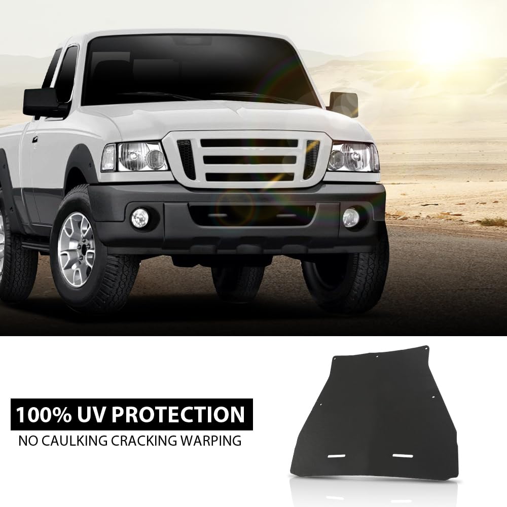 G-PLUS Hood Insulation Pad 1/2" With Clips Compatible with Ford Ranger 2006-2012