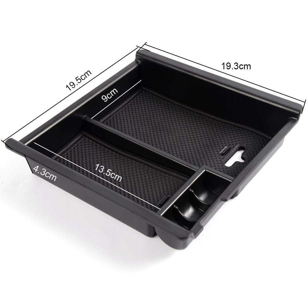 G-PLUS Center Console Organizer Armrest Storage Box Tray Compatible with 2016-2017 Tacoma