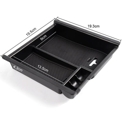 G-PLUS Center Console Organizer Armrest Storage Box Tray Compatible with 2016-2017 Tacoma
