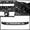 G-PLUS Front Lower Face Bar Grille Compatible with Audi Q5 2021 2022 2023 2024 80A807647G9B9, AU1036123 Black