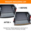G-PLUS Tailgate Spoiler Cap Molding Compatible with Ram 2500 3500 2019-2022 68364364AA Black Textured Tailgate Trim Cover 62.36"