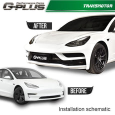 G-PLUS Side Skirt Panel Kit for Tesla Model 3 2017-2021 Rear Bumper Winglet Product Image
