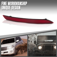 G-PLUS Rear Bumper Reflector Right for Volvo XC60 2018-2024 Red Product Specifications