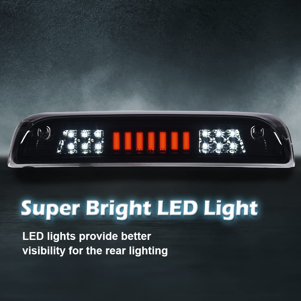 G-PLUS LED Center High Mount Stop Light Rear Tail Light Compatible with 2015-2020 GMC Sierra/Chevy Silverado 2500HD 3500HD 14-20 Chevy Silverado 1500 23509162 20979071