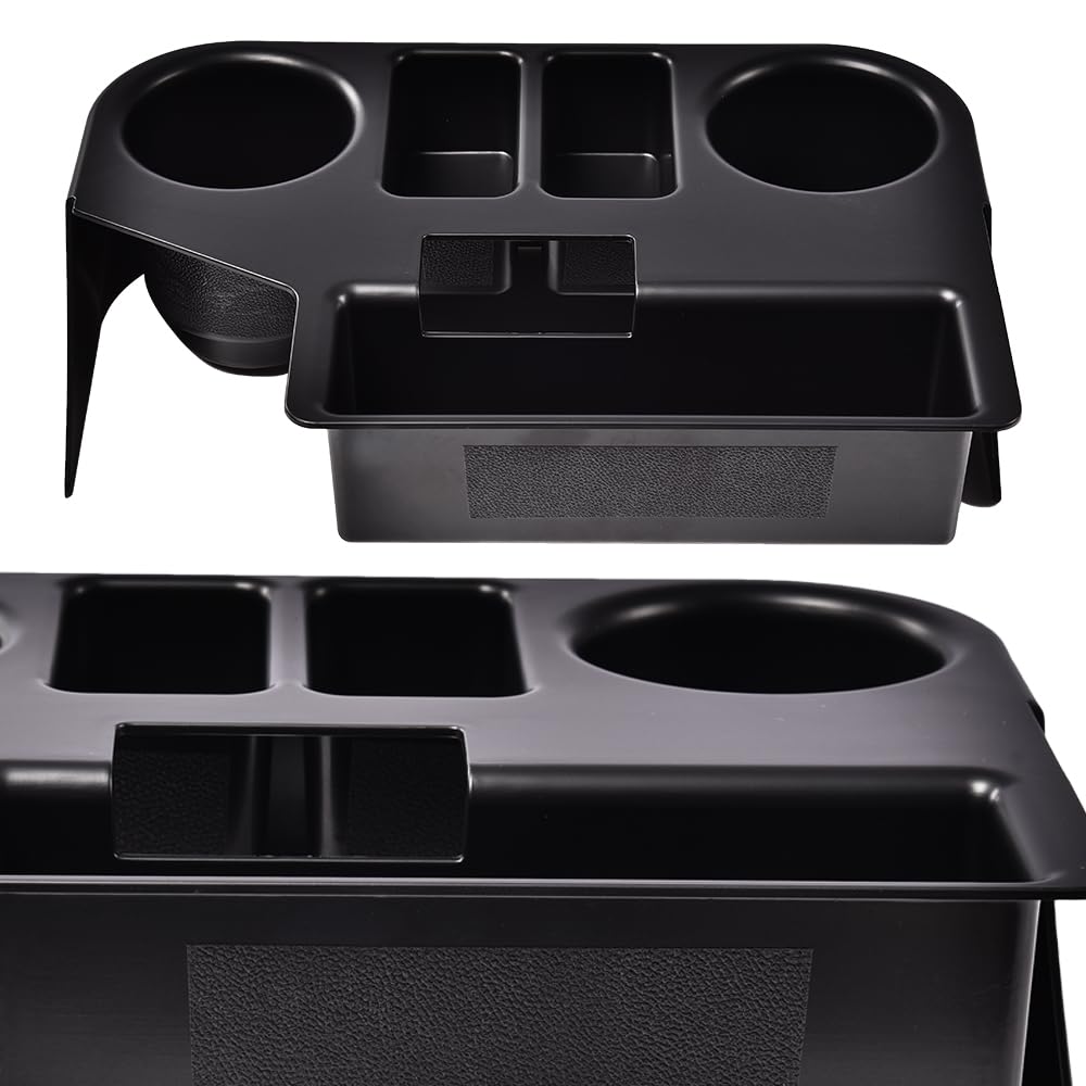 G-PLUS Center Console Cupholder Cup Holder Compatible with Dodge Ram 1500/2500/3500 1994-1997 Black