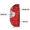 G-PLUS Tail Lights Assembly Compatible with Toyota Tundra 2014 2015 2016 2017 2018 2019 2020 2021 Left & Right Brake Tail Lamps, Red Lens Chrome Housing, 815500C100