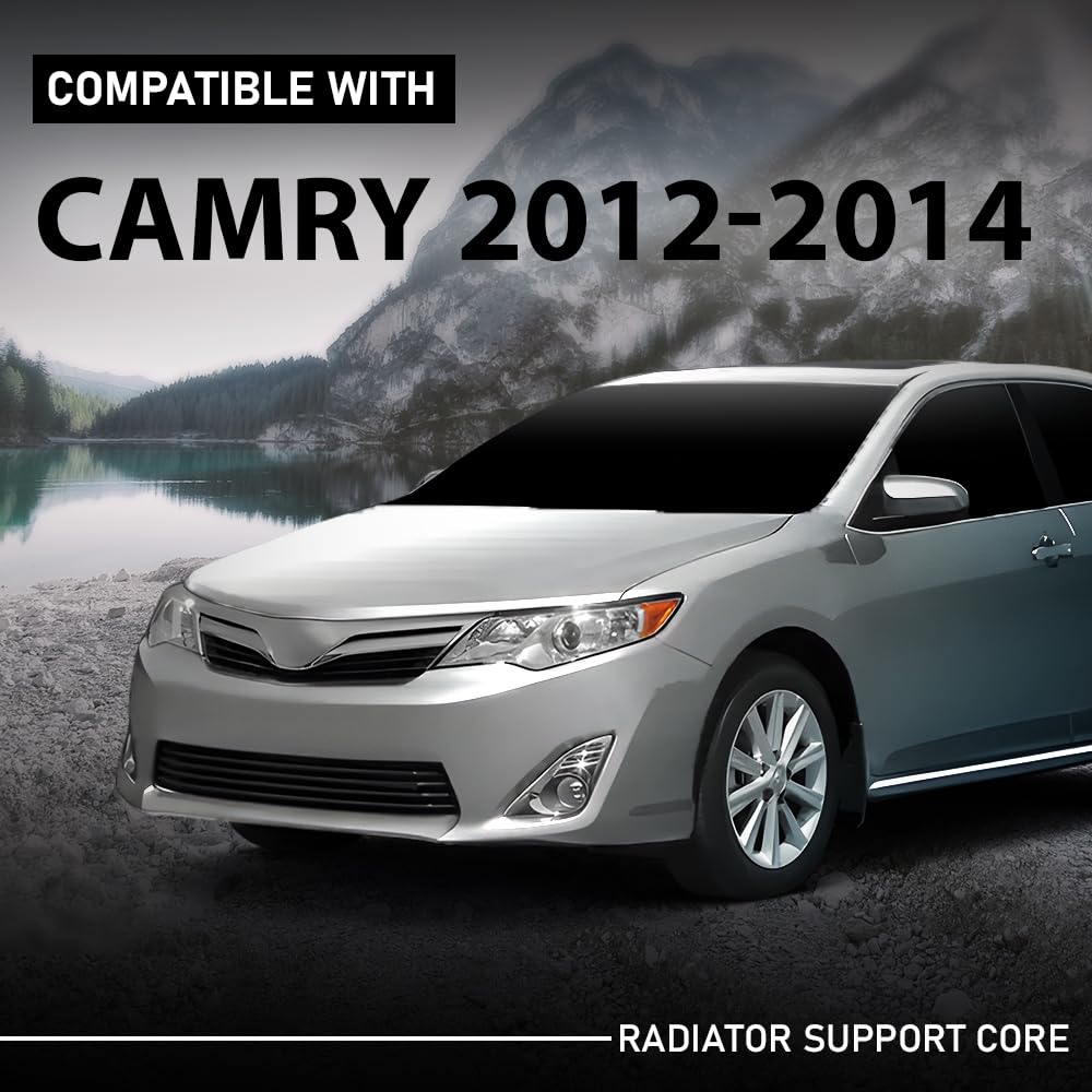 G-PLUS Support Radiator Support Core Hood Latch Compatible with Toyota Camry 2012-2014 5320806080, TO1233118