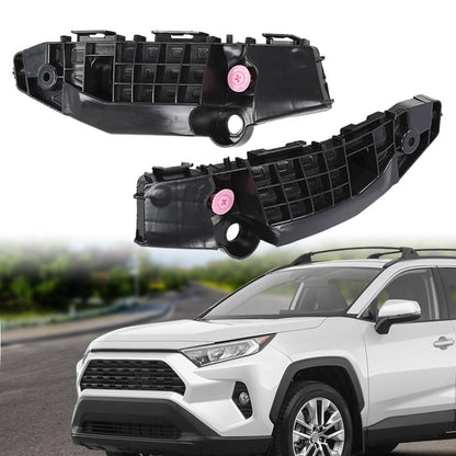 G-PLUS Front Bumper Support Spacer Retainer Brackets RH&LH Compatible with Toyota Rav4 2019 2020 2021 525350R090,525360R070, TO1023126, TO1033126