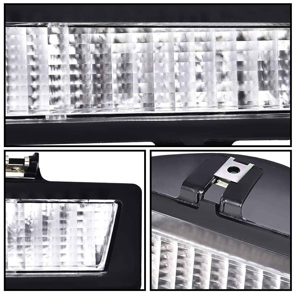 G-PLUS Signal Light Parking Lamps Compatible with Chevy Monte Carlo SS 1983-1988 /Fit Chevy Monte Carlo 81-86 (not fit LS 86-88) Clear lens Driver & Passenger Side 919025 919026 261303TA0A 261353TA0A