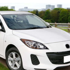 G-PLUS Headlights Assembly Compatible with Mazda 3 3 Sport 2010-2013 Clear Lens Chrome Housing Product Specifications