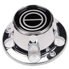 G-PLUS Chrome Wheel Hub Center Caps Compatible with Ford F150 Truck/Bronco 1980-1996, Compatible with Ford Van 1992-1996, 4x4 Front 4WD Wheel Drive (Includes 12 mounting Screws)
