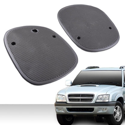 G-PLUS Dash Speaker Cover Grille Compatible with Chevy S10 Blazer/GMC Jimmy Sonoma/Oldsmobile Bravada 1998 1999 2000 2001 2002 2003 2004 2005 Left & Right Side 15046446 Gray Grill