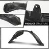 G-PLUS Front Driver Side Fender Liner Compatible with Toyota Camry L LE XLE 2012-2014,Fit Toyota Camry Hybrid 2012-2014 TO1248160
