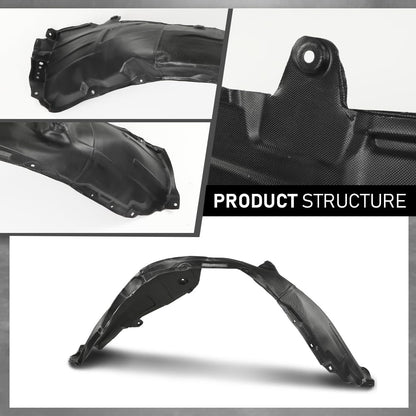 G-PLUS Front Driver Side Fender Liner Compatible with Toyota Camry L LE XLE 2012-2014,Fit Toyota Camry Hybrid 2012-2014 TO1248160
