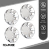G-PLUS Wheel Center Caps Chrome 4pcs Hub Cap Compatible with GMC Sierra 2500HD 3500HD 2015-2020 22909152