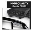 G-PLUS Front Lower Grille & Bumper Grill Bezel Compatible with Jeep Grand Cherokee 2017-2022 Black 5ZM53SZ0AA