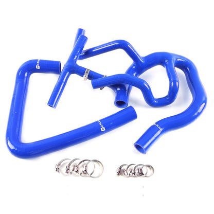G-PLUS Silicone Radiator Coolant Pipe Hose Kit Clamps Compatible With 1997-2001 Austin/Rover For Mini Cooper S/MPI 1275 1.3L,Blue