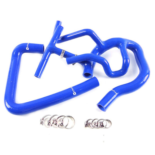 G-PLUS Silicone Radiator Coolant Pipe Hose Kit Clamps Compatible With 1997-2001 Austin/Rover For Mini Cooper S/MPI 1275 1.3L,Blue