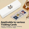 G-PLUS White Graded Card Storage Box, Graded Card Storage Holder Container Holds 50-55