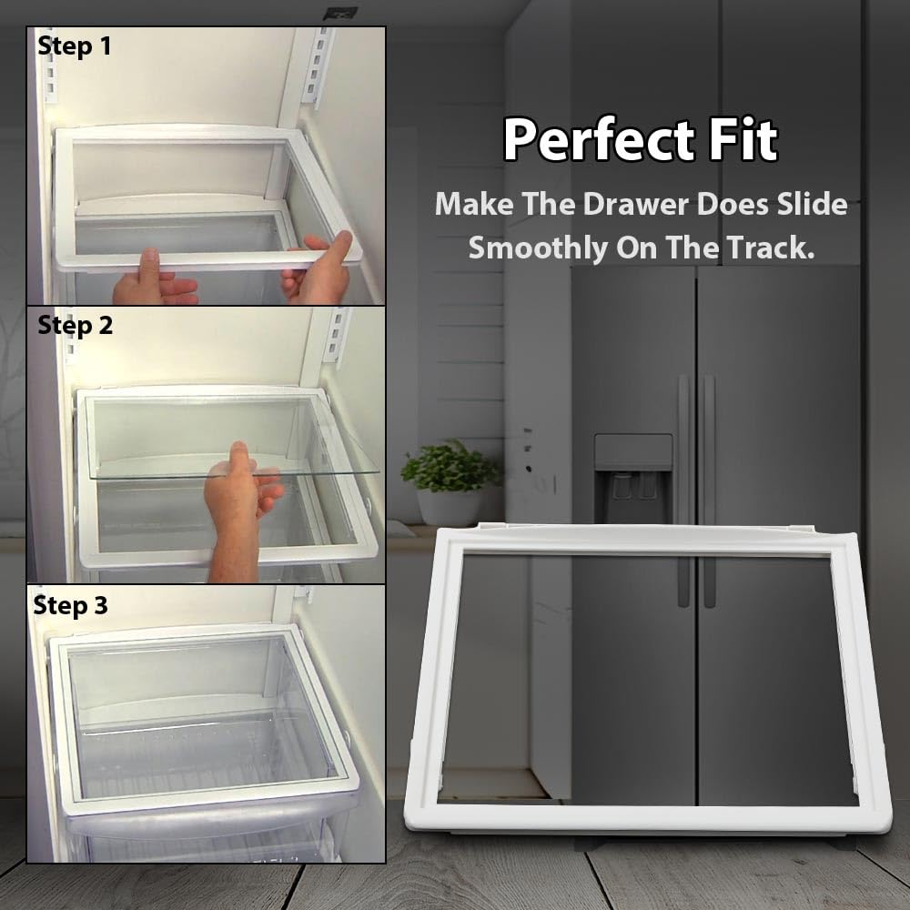 G-PLUS Frame Deli (Top) Cover AP4510710 Compatible with Frigidaire Refrigerator 240599803