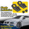 G-PLUS Headlight Mount Tab Repair Kit Compatible with 2007-13 BMW E92 E93 Coupe Convertible 2-Door