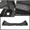 G-PLUS Windshield Wiper Cowl Panel Grille Set Compatible with Ford F250 F350 F450 F550 Super Duty 2017-2022 HC3Z-25022A68-AB