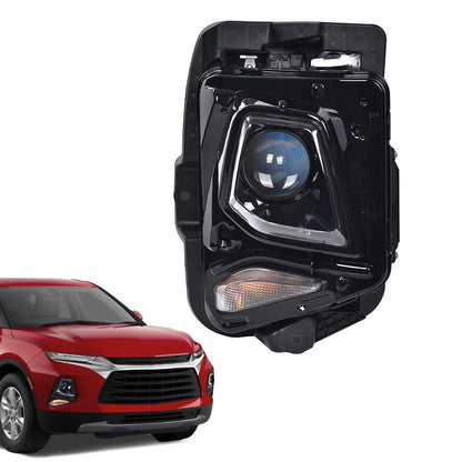 G-PLUS HID/Xenon Projector Headlight w/o Ballast & D3S Bulb Compatible with Chevy Blazer 2019-2021/Not Fit Model w/Factory LED Headlamp Clear Lens Black Housing Right Bumper Headlamps,faros delanteros