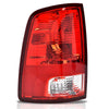 G-PLUS Rear Left Tail Light Assembly w/o Bulbs Compatible with Dodge Ram 1500 2009-2018, Fit Dodge Ram 2500 3500 2010-2018, Left Driver Side Rear Brake Lamps, Red Lens, CH2819124
