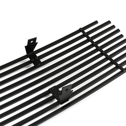 G-PLUS Front Upper Bumper Chrome Billet Grille Insert Compatible With Nissan Maxima 2009 2010 2011 2012 2013 2014 (Black)