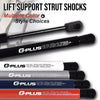 G-PLUS Rear Trunk Gas Hood Struts Fit Chevrolet Trailblazer 2003-2006/GMC Envoy 2002-2006/Isuzu Ascender 2003-2008 XL Gas Shock Lift Supports 4574-2 Pack (Matt Red)