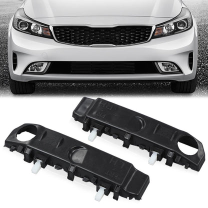 G-PLUS Front Bumper Bracket Left & Right Side Pair Compatible with Kia Forte, Forte5 & Forte Koup 2014 2015 2016 2017 2018 86513A7000, 86514A7000, KI1032102, KI1033102