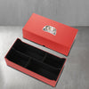 G-PLUS Coin Slabs Storage Box Compatible with PCGS, NGC, ANACS, EVERSLAB, QUICKSLAB for 50 Certified Coins Holders Red