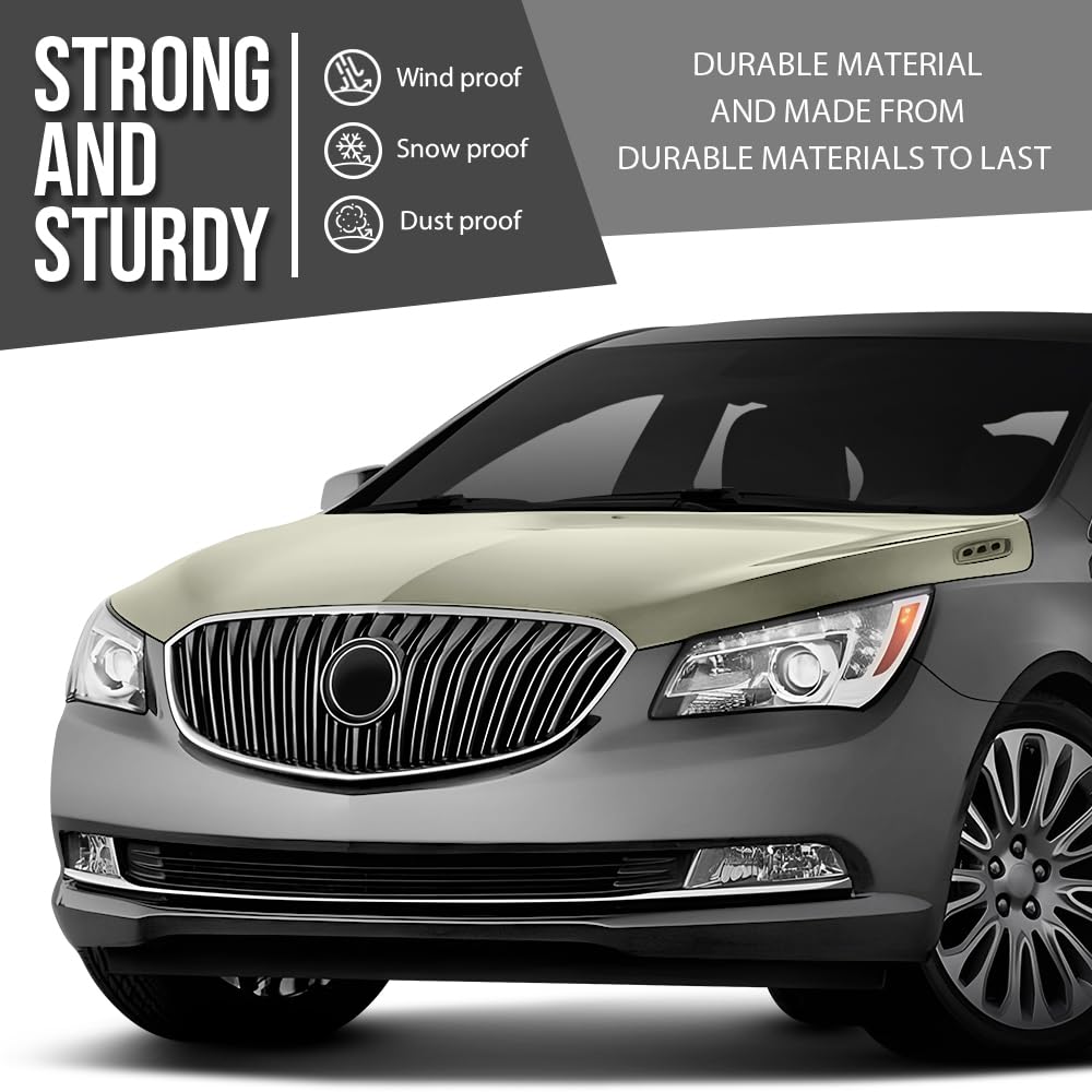 G-PLUS Front Hood Panel Compatible with Buick Lacrosse 2014-2016 Gray